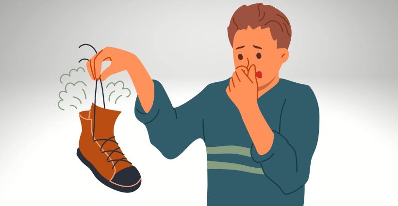 چگونه بوی بد کفش را از بین ببریم